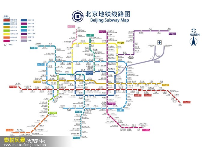 掌握最新北京地铁图，轻松便捷出行